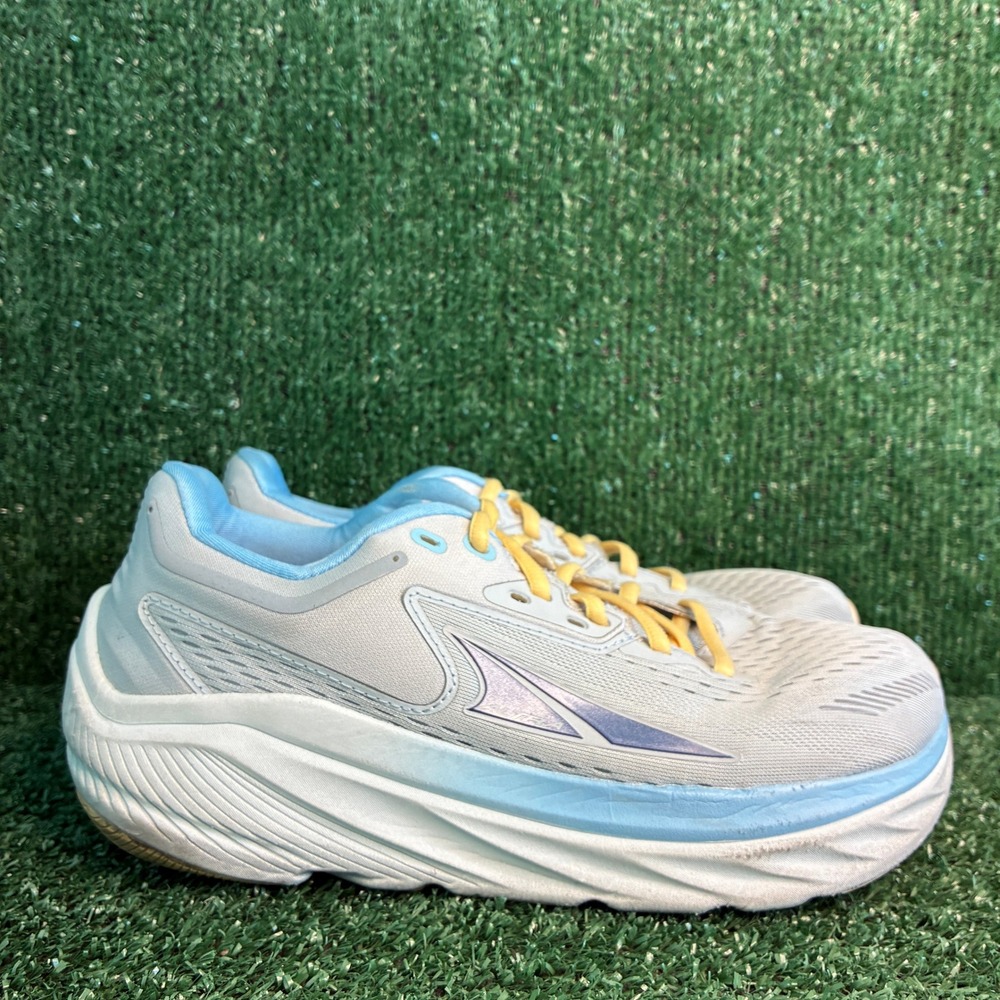 Altra Via Olympus Road Running Cushioning Athletic Sneaker Grey Blue Womens Sz 8